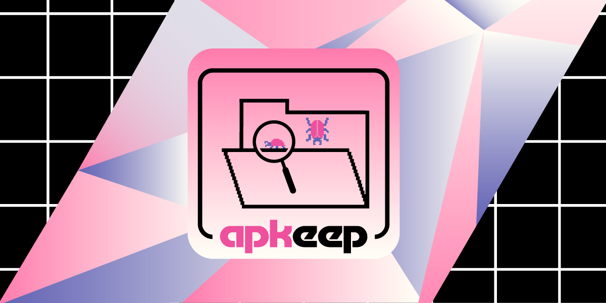Screenshot of apkeep command-line interface showing app download progress.