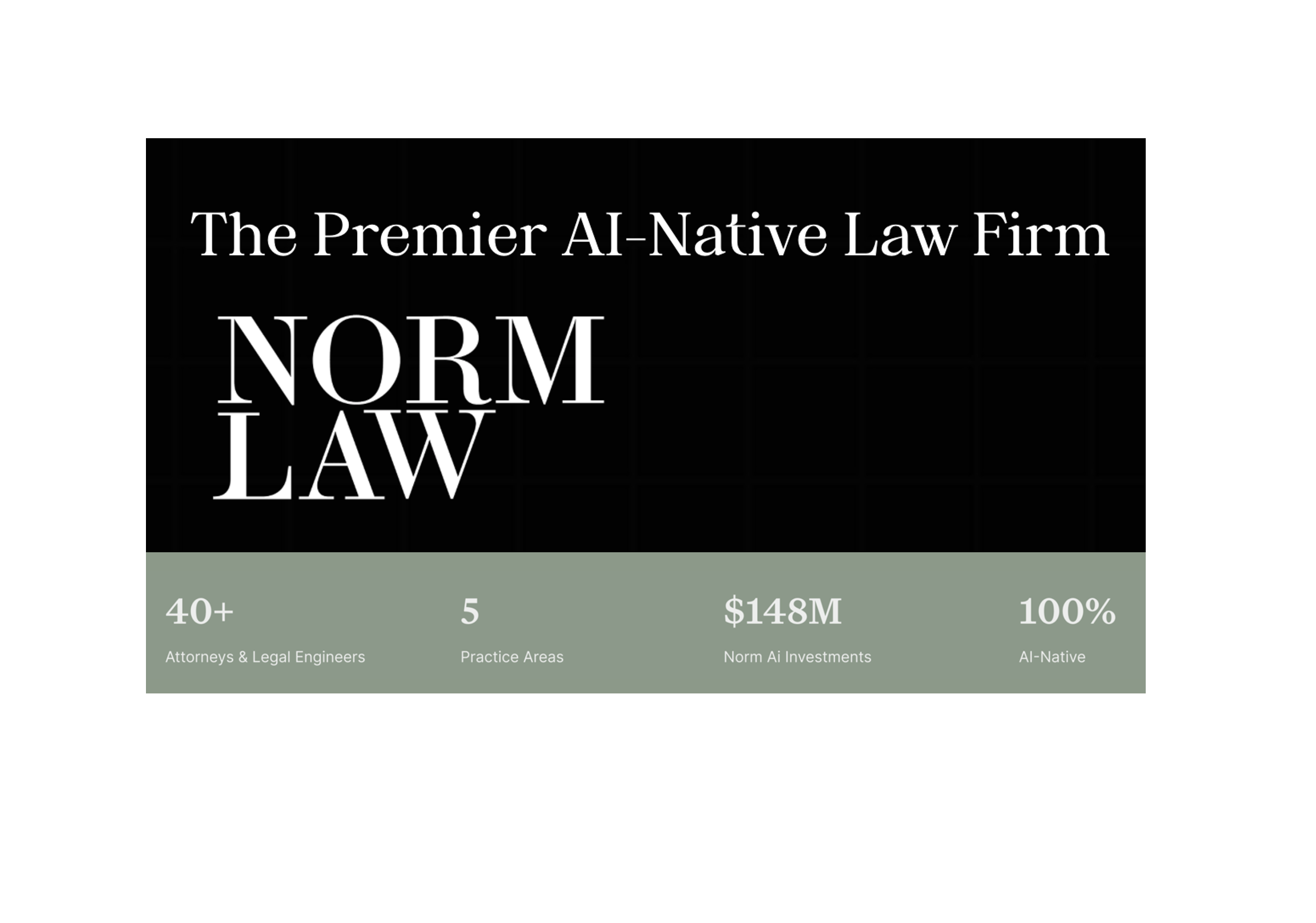 Bill Mone, new Head of Private Equity at Norm Law, shaking hands with AI interface