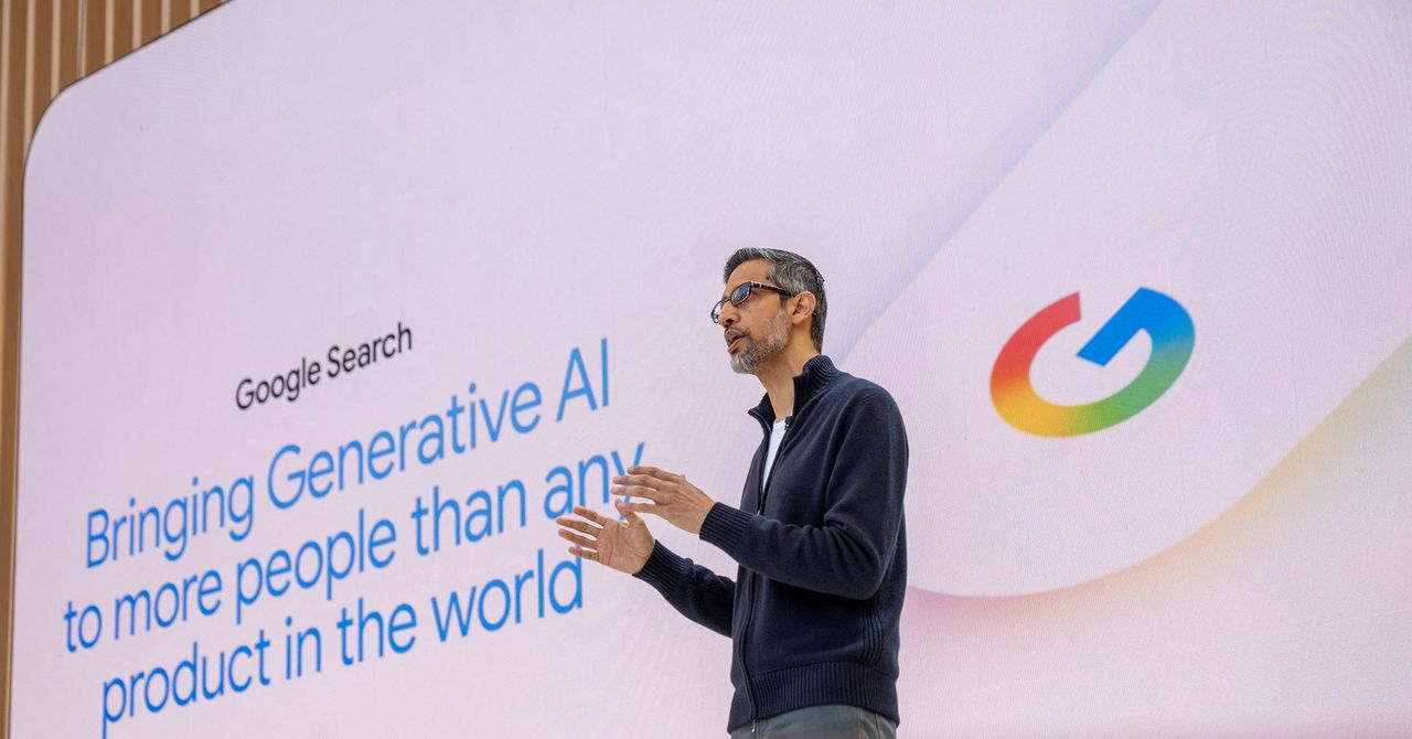 A graphic representing Google's Gemini chatbot with data streams flowing into it, symbolizing its AI agent capabilities.