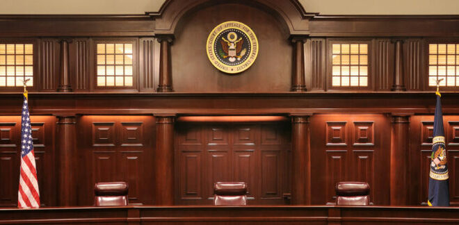 Federal Circuit seal over patent application documents and gavel